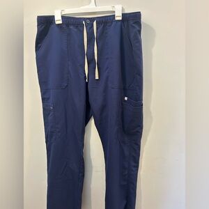 Figs Men’s Cairo Cargo scrub pants Size xxl Navy Blue